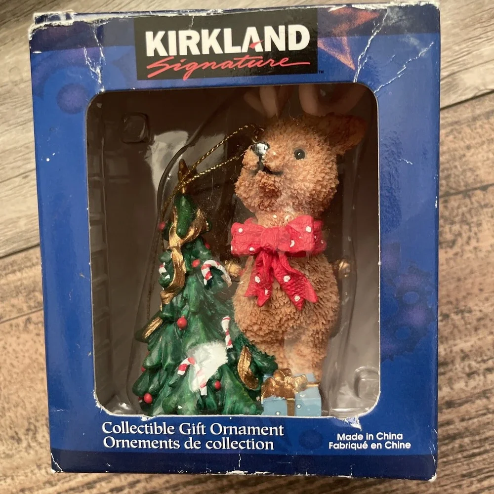 Kirkland's Signature Christmas Tree Collectible Ornaments Animal Characters‎